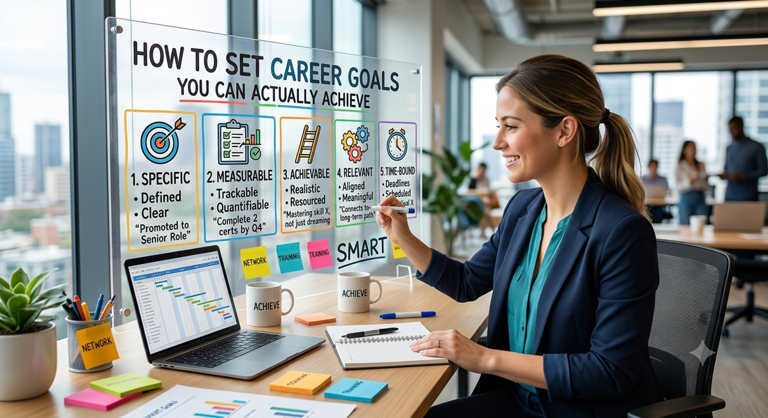 How to Set Career Goals You Can Actually Achieve